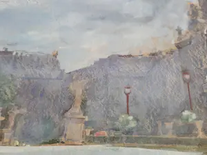 Mario Kriek - The Duke of Edinburgh statue outside Edinburgh Castle Scotland. kopen? Bied vanaf 95!