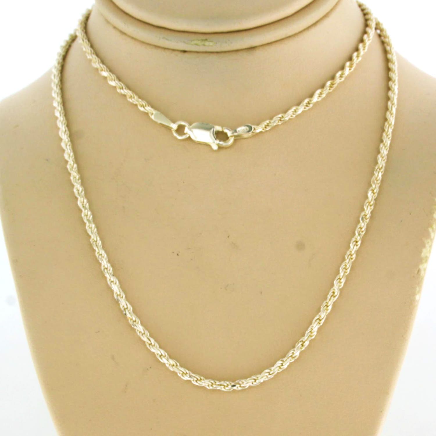 Zilveren Ketting 50 Cm 4 4 Gram Verkocht Kunstveiling nl