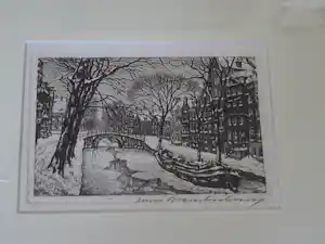Cornelis Brandenburg - Amsterdam - Reguliersgracht verkauft für € 124!