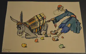 Antoon Markus - en anderen. Diverse tekeningen wo ingekleurd. kopen? Bied vanaf 20!