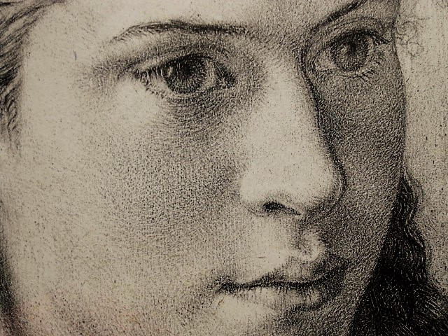 Willem Gerard Hofker - Fraaie vroege 1934 Ets "portret meisje met vlechten" gesigneerd  kopen? Bied vanaf 1!