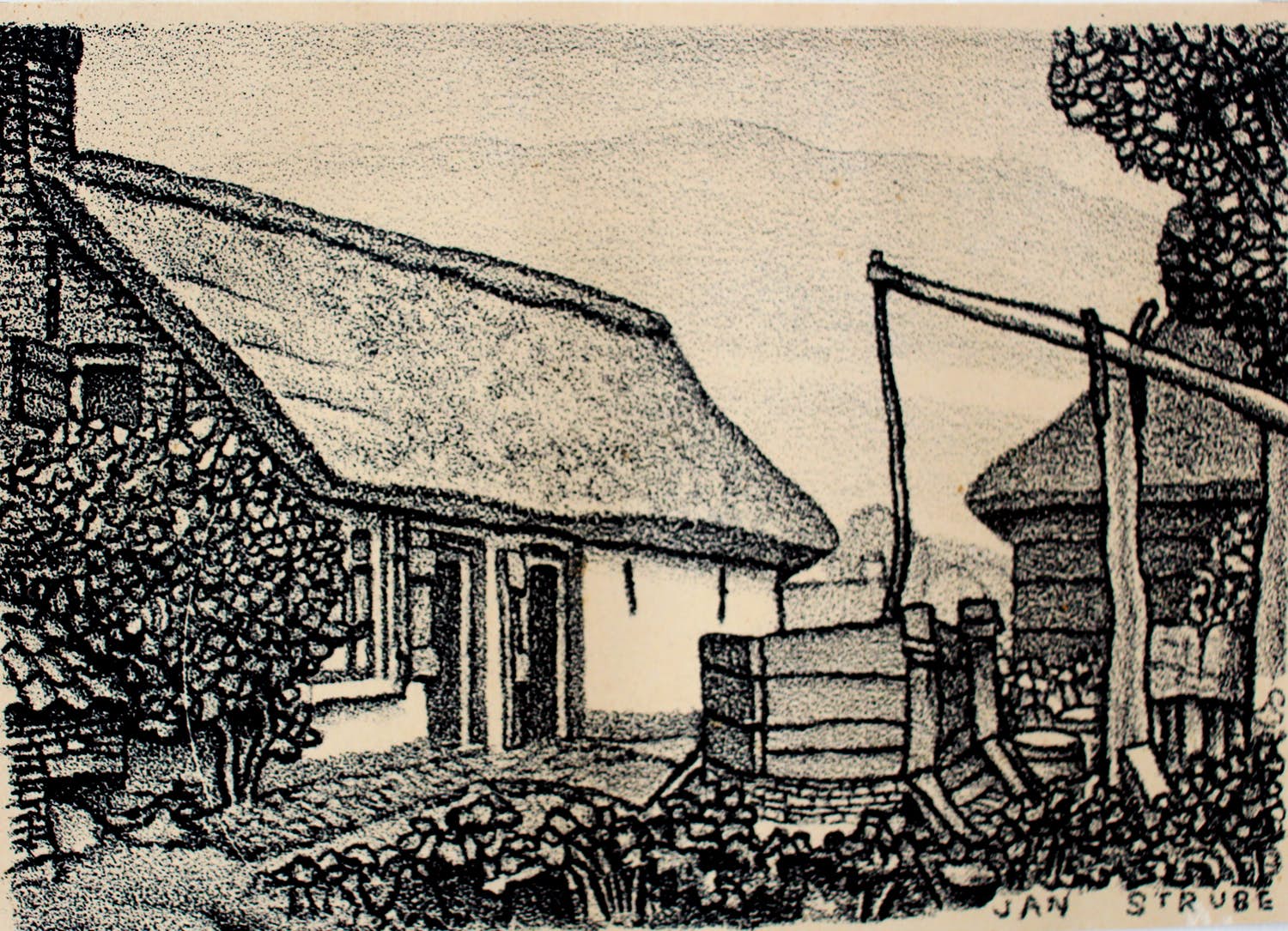Jan Strube - Litho verkocht voor € 59!