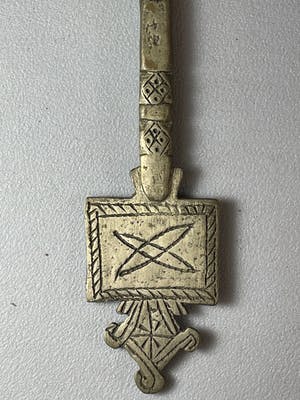 Ethiopie - Ethiopisch priest Ethiopian Silver handcross - Ethiopia kopen? Bied vanaf 65!