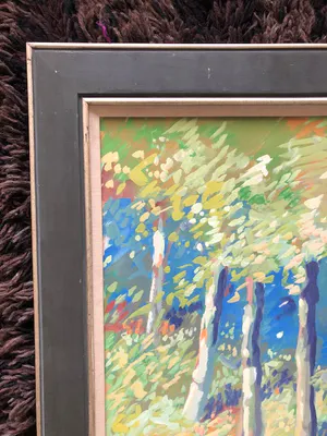 Joub Wiertz - lente in het bos (te Overijssel?) kopen? Bied vanaf 125!