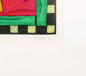 Clemens Briels - Zeefdruk, Gato kopen? Bied vanaf 1!