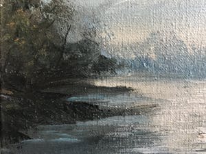 Niet of onleesbaar gesigneerd - Boten bij schemering kopen? Bied vanaf 10!