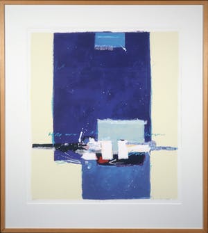 Ron van der Werf - Zeefdruk, Mysterie I - Ingelijst (Groot) kopen? Bied vanaf 40!