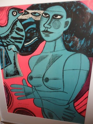 Corneille - Litho. Titel, Voir L' Oiseau. (groot) kopen? Bied vanaf 325!