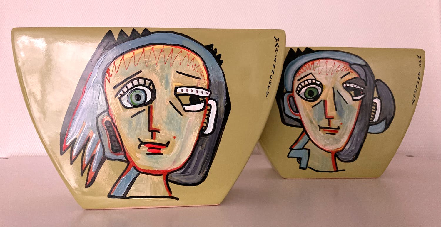 Marianne Bey - Green Couple verkocht voor € 50!