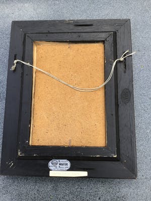 Niet of onleesbaar gesigneerd - Klompen op gematte stoel en netelse doek. kopen? Bied vanaf 1!