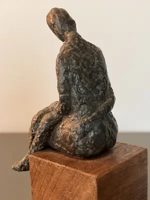 Brons (Onbekend) - Moeder met kind op schoot kopen? Bied vanaf 69!