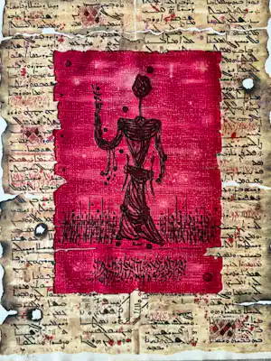 Moshe Castel - Lithographie Untitled vendu pour 60€ !