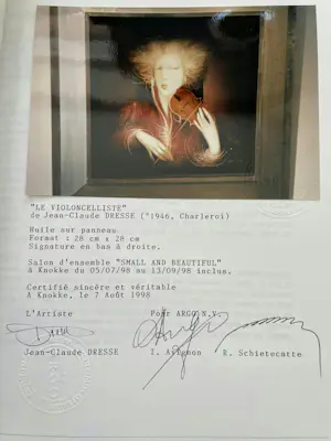 Jean Claude Dresse - Le violoncelliste kopen? Bied vanaf 400!