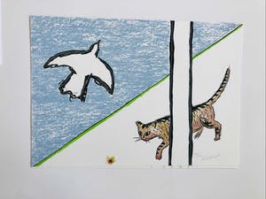 Roger Raveel - Suite van zes zeefdrukken, Felix Vulgaris kopen? Bied vanaf 2845!