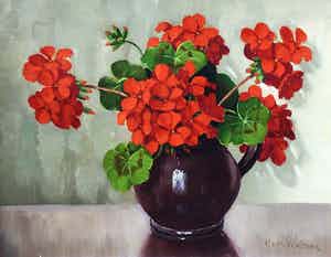 Aris Knikker - C5089, Bloemstilleven verkocht voor € 50!