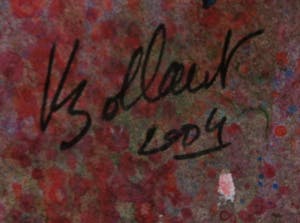 Jan Bollaert - Gemengde techniek op board, Red Hamlet kopen? Bied vanaf 1!