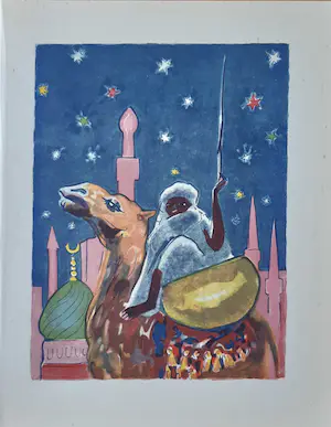 Kees van Dongen - houtgravure - Le Voyage De Kamaralzaman kopen? Bied vanaf 50!