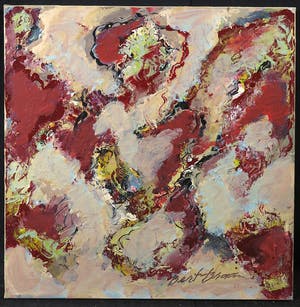 Bert Braam - Acryl op doek, Zonder titel kopen? Bied vanaf 80!