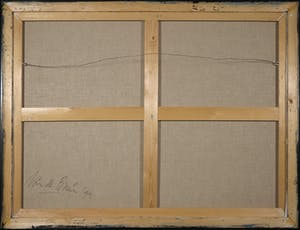 Wim de Bruin - Acryl op doek, Boomvoet (Groot) kopen? Bied vanaf 1!