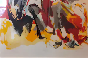 Lou Thissen - 'Olympic' (mooi gelijst) kopen? Bied vanaf 70!