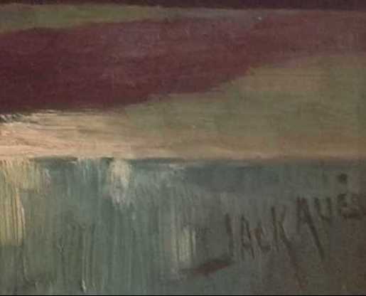 Jack Aue - Bloemstilleven met viooltje  kopen? Bied vanaf 25!