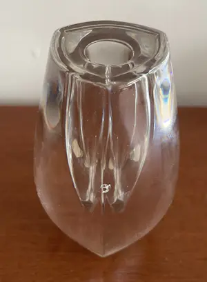 FM Konstglas - Drie design kristallen kandelaren kopen? Bied vanaf 35!