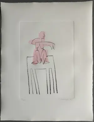 Klaas Gubbels - gesigneerde ets kopen? Bied vanaf 395!