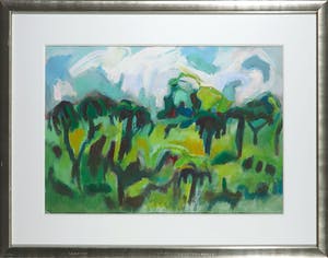 Ferd op de Coul - Gouache, Landschap - Ingelijst kopen? Bied vanaf 100!