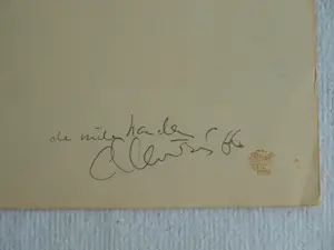 Niet of onleesbaar gesigneerd - Tekening , Handen – 1966 kopen? Bied vanaf 1!
