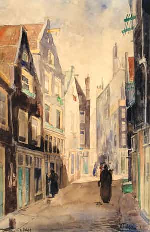 Willem Fekken - C4925-5, Amsterdam verkocht voor € 100!