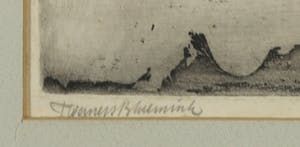 Truus Werners-Bluemink - Ets, Ruiter kopen? Bied vanaf 35!