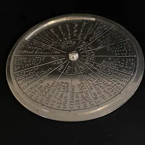 Koninklijke Van Kempen & Begeer - zilveren eeuwigdurende kalender Hard disc Begeer kopen? Bied vanaf 125!