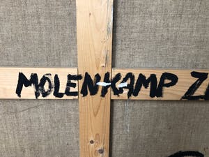 Constantijn Molenkamp - Constantijn Molenkamp - Olieverf op doek - Zeeschap kopen? Bied vanaf 300!