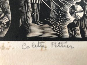 Colette Pettier - ondeugende voorstelling met symbolische figuren kopen? Bied vanaf 1!