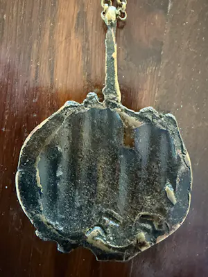 Harrie Lenferink - Prachtige bronzen hanger met originele ketting. LAATSTE KANS !!!!!!!!!!!!! kopen? Bied vanaf 85!