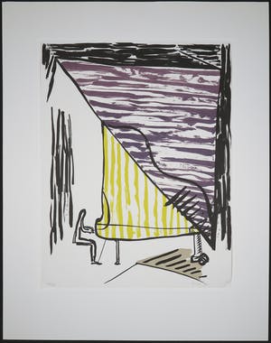 Toon Teeken - Litho, Pianist kopen? Bied vanaf 35!