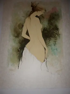 Bernard Charoy - Litho .Marianne, Op Arches geschept papier kopen? Bied vanaf 35!