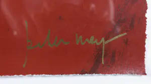 Peter Meijer - Zeefdruk, Wij waren met 3 - Ingelijst kopen? Bied vanaf 60!