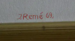 Jörg Remé - Olieverf op doek - 1969(groot!) kopen? Bied vanaf 799!