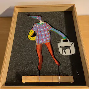 Dominique Chan - la femme et le chat kopen? Bied vanaf 100!