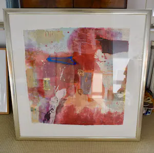 Bram Reijnders - Gemengde techniek - Abstract - Ingelijst (Zeer groot) kopen? Bied vanaf 165!