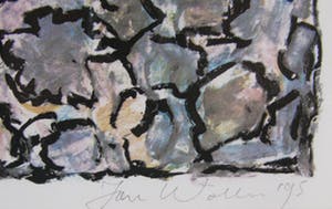 Jan Wolkers - Winterbeeld II - Professioneel ingelijst - NU IN PRIJS VERLAAGD kopen? Bied vanaf 119!