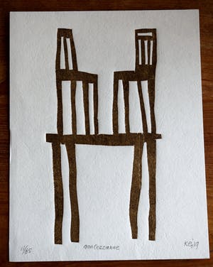 Klaas Gubbels - Hommage aan Cezanne - 2019 kopen? Bied vanaf 200!