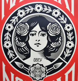 Shepard Fairey - MAKE ART NOT WAR SIGNED OFFSET LITHOGRAPH kopen? Bied vanaf 1!