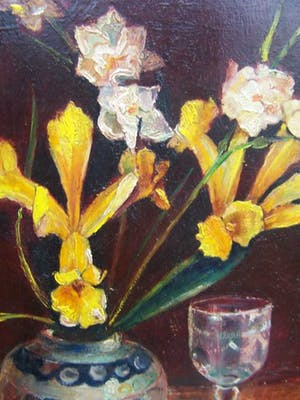 Niet of onleesbaar gesigneerd - Stilleven kopen? Bied vanaf 10!