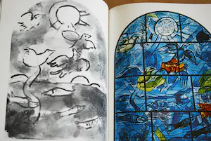 Marc Chagall - Kleurenlitho -Levi- in kunstboek, speciale uitgave XX siecle & 2 extra boeken kopen? Bied vanaf 75!