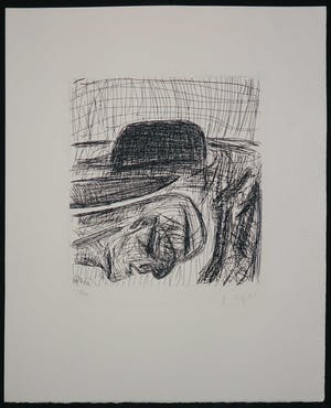 Jan van der Pol - Ets, Zonder titel kopen? Bied vanaf 35!