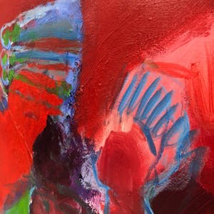 Franscz Witte - Acryl op doek, Maya (Zeer groot!) inclusief catalogus kopen? Bied vanaf 1!