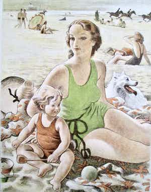 Pol Dom - Litho Strand verkocht voor € 40!