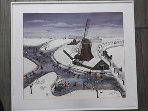 Jannie Kuiper - Papiermolen 'De Schoolmeester' kopen? Bied vanaf 69!